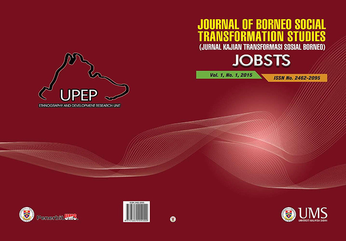 					View Vol. 1 No. 1 (2015): Journal of Borneo Social Transformation Studies (JOBSTS) Vol. 1, No. 1, 2015
				