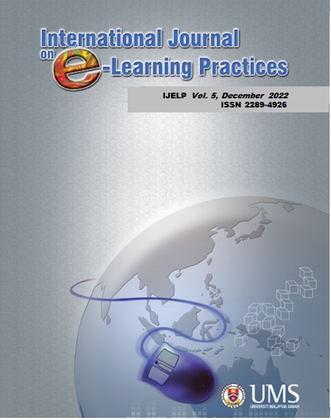 					View Vol. 5 (2022): International Journal on E-Learning Practices
				