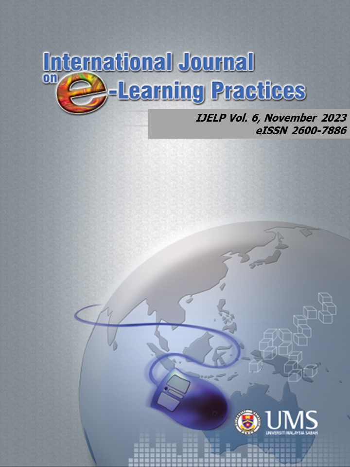 					View Vol. 6 No. 1 (2023): International Journal on E-Learning Practices (IJELP)
				