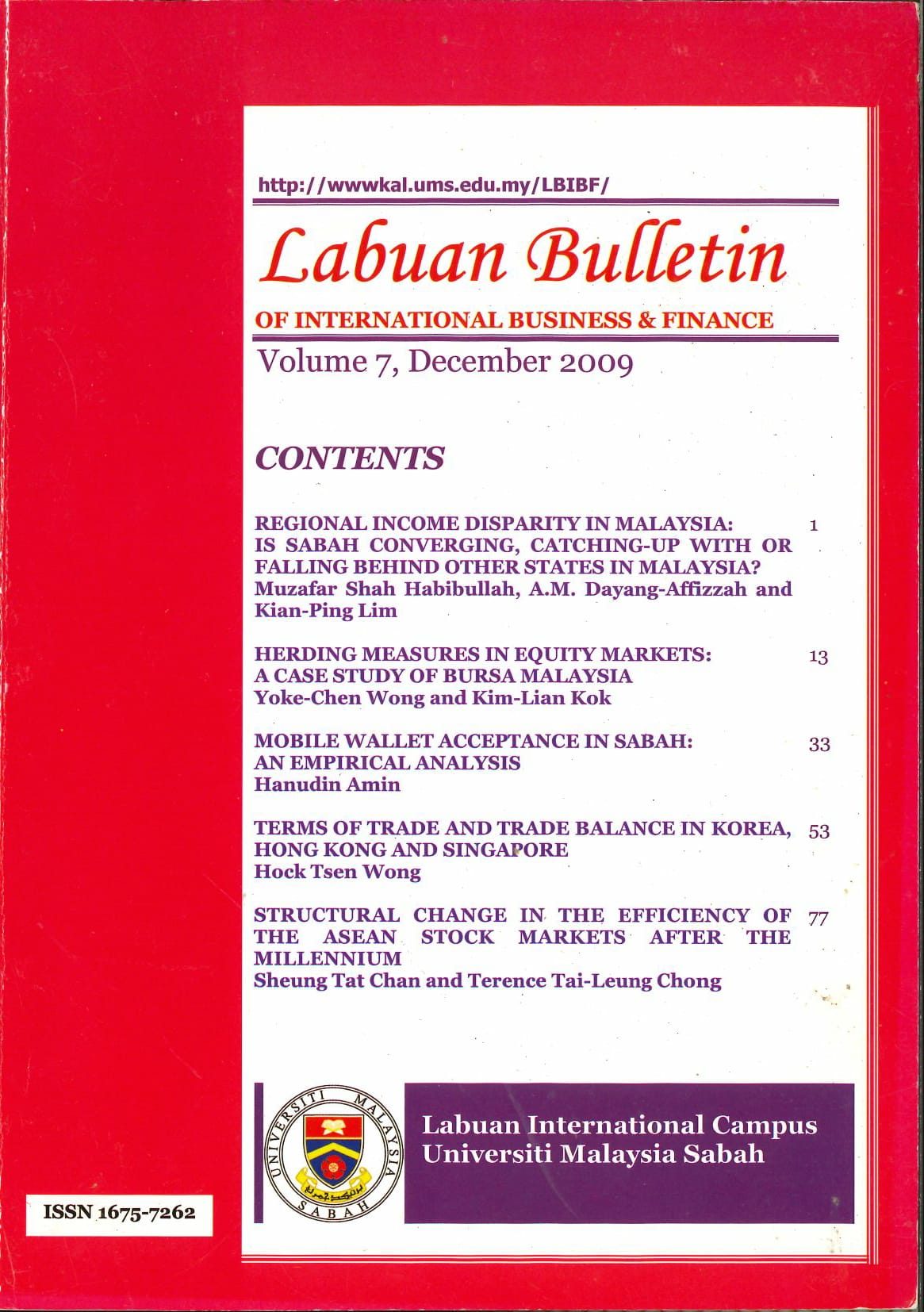 					View Vol. 7 (2009): Volume 7 (2009)
				