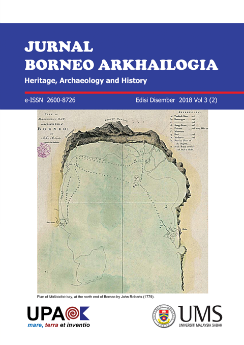 					View Vol. 2 No. 1 (2018): Jurnal Borneo Arkhailogia (Heritage, Archaeology and History), Edisi Khas, Jun
				