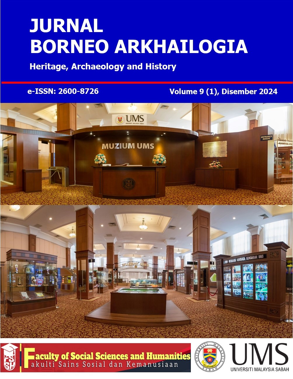 					View Vol. 9 No. 1 (2024): Jurnal Borneo Arkhailogia (Heritage, Archaeology and History)
				