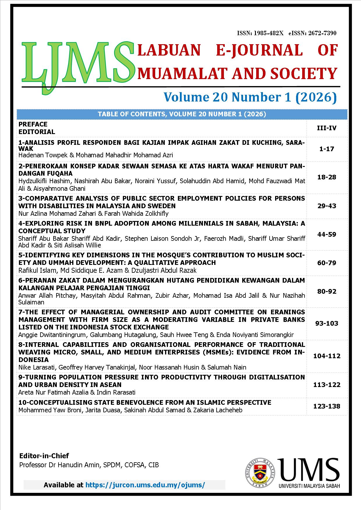 					View Vol. 20 No. 1 (2026): Vol. 20 No.1 (2026)
				