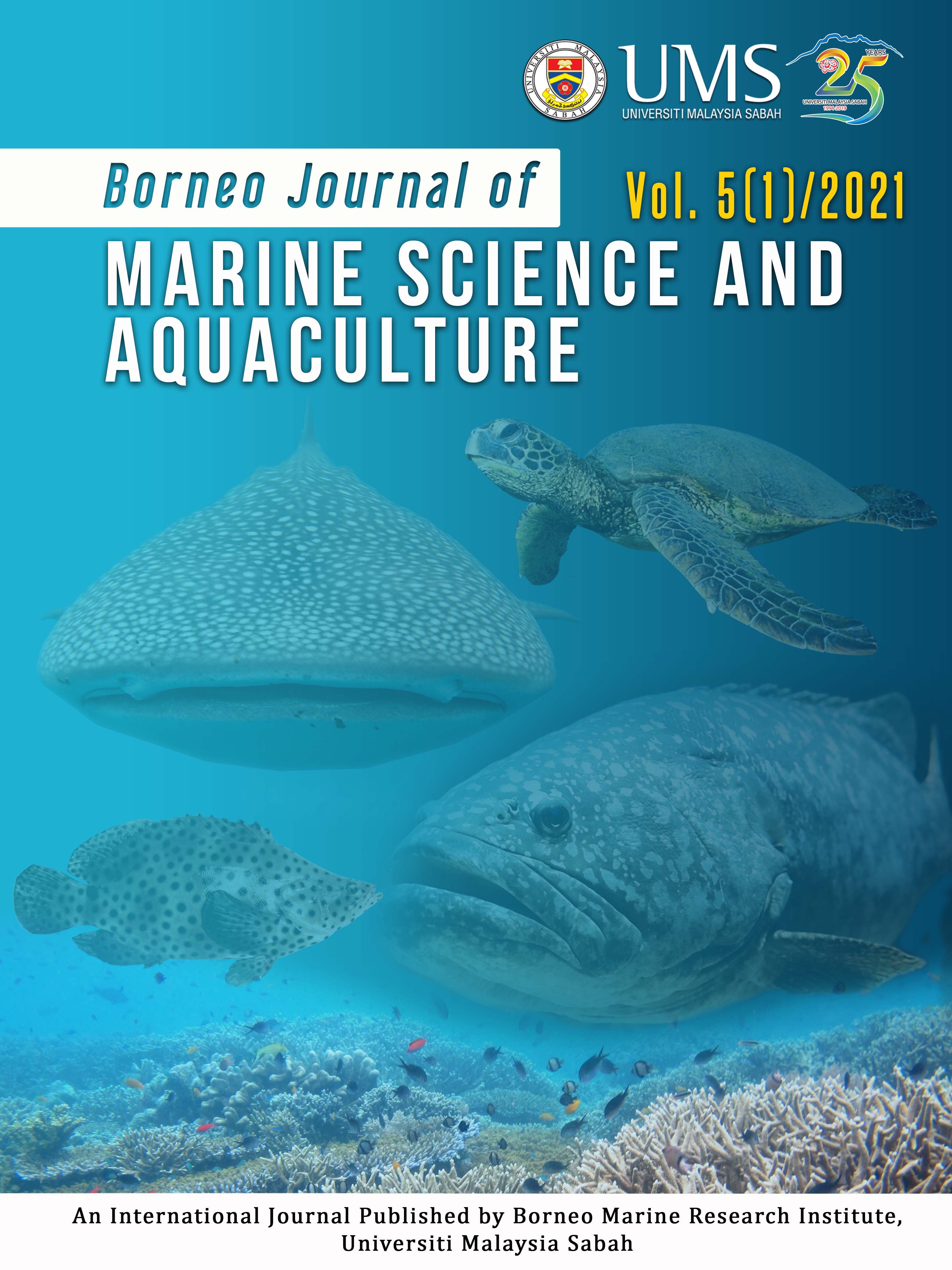 					View Vol. 5 No. 1 (2021): Borneo Journal of Marine Science and Aquaculture (Special Issue: ICOMSA 2020)
				