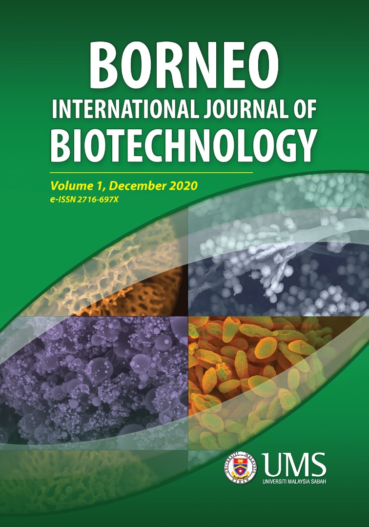 					View Vol. 1 (2020): Borneo International Journal of Biotechnology (BIJB) Volume 1, December 2020
				
