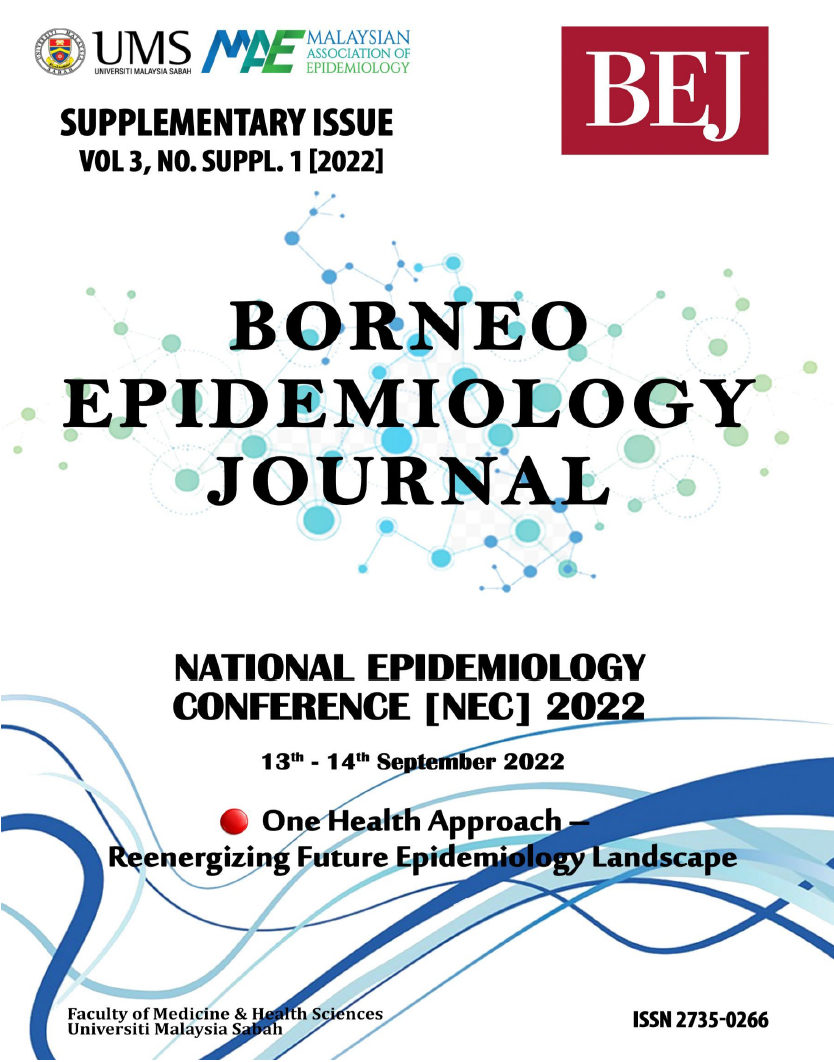 					View Vol. 3 No. Suppl. 1 (2022): 2nd National Epidemiology Conference (NEC) 2022
				