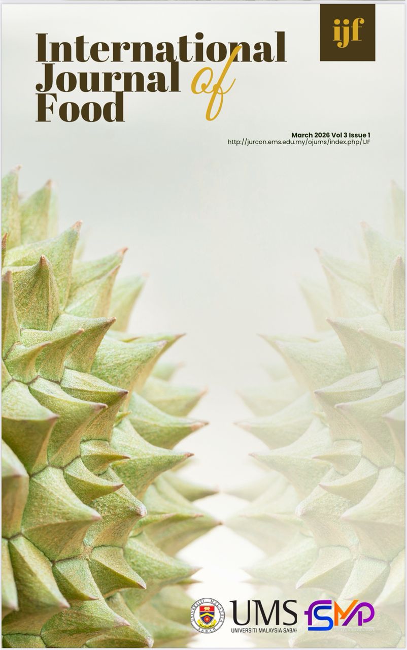 					View Vol. 3 No. 1 (2026): International Journal of Food, Volume 3, Issue 1, March 2026
				