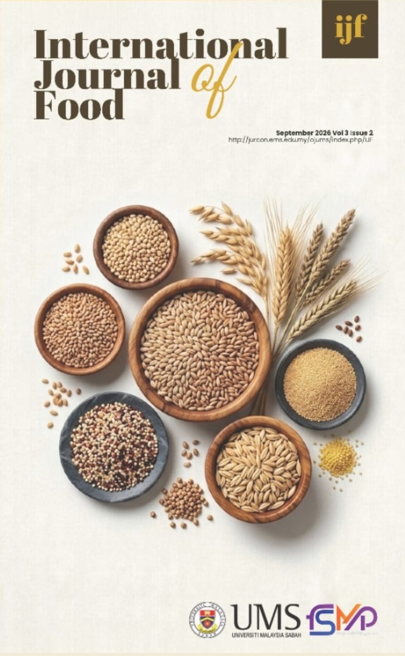 					View Vol. 3 No. 2 (2026): International Journal of Food, Volume 3, Issue 2, September 2026
				
