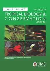 					View Vol. 16 (2019): Journal of Tropical Biology and Conservation Vol. 16/2019
				