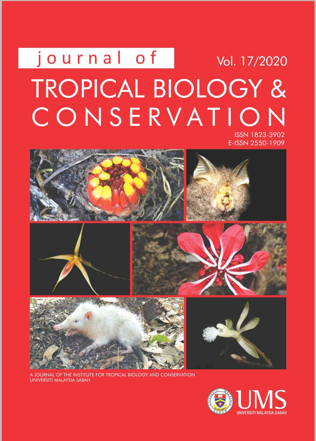 					View Vol. 17 (2020): Journal of Tropical Biology and Conservation 
				