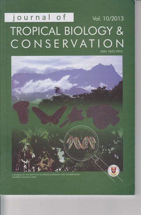 					View Vol. 10 (2013): Journal of Tropical Biology and Conservation No. 10/2013
				