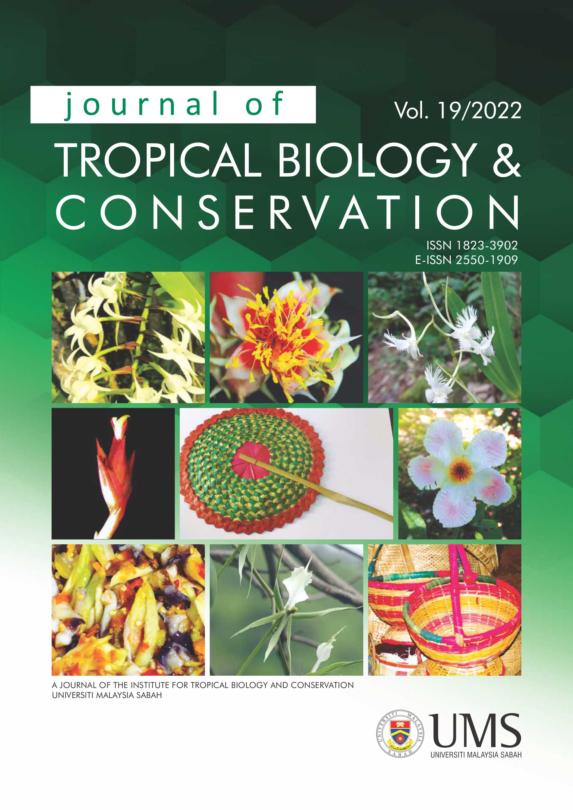 					View Vol. 19 (2022): Journal of Tropical Biology and Conservation
				