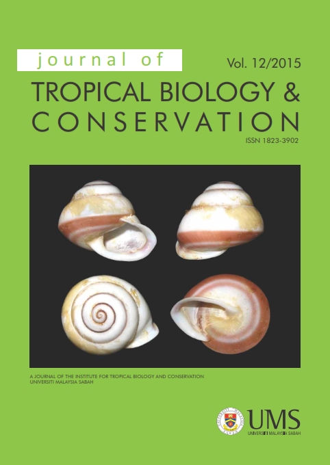 					View Vol. 12 (2015): Journal of Tropical Biology and Conservation No. 12/2015
				