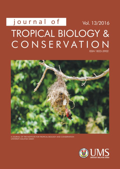 					View Vol. 13 (2016): Journal of Tropical Biology and Conservation No. 13/2016
				